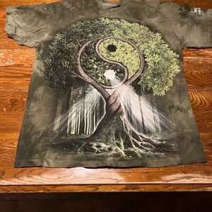 The Mountain Earthy Tones Graphic Tee